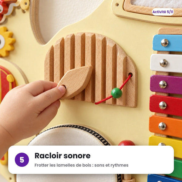 Racloir sonore