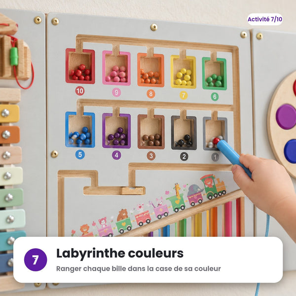 Labyrinthe couleurs