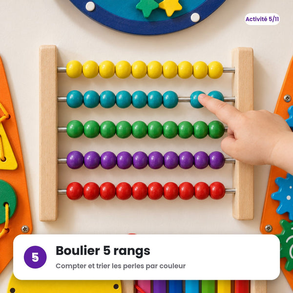 Boulier 5 rangs