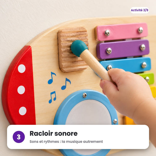 Racloir sonore