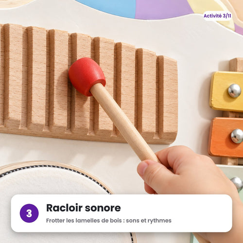 Racloir sonore