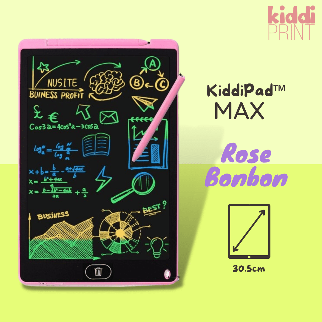 kiddiprint.com 0 Bonbon / Max KiddiPad™ - Tablette de dessin digital éducative pour enfant