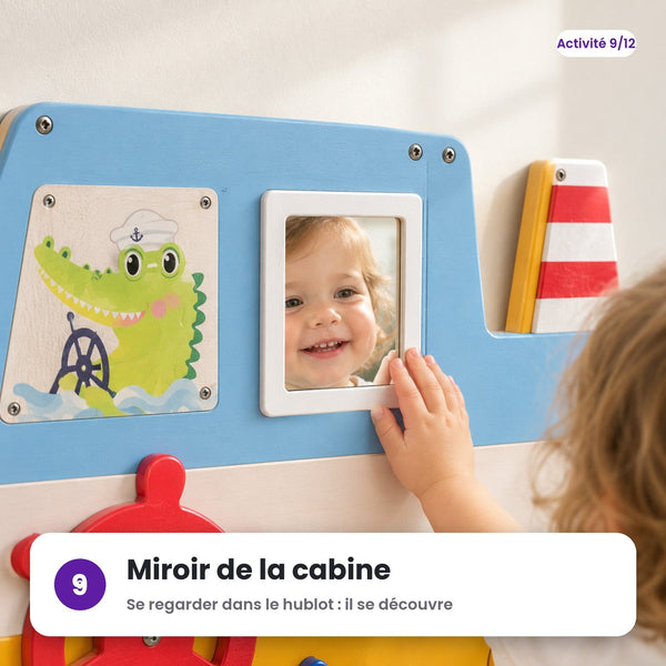 Miroir de la cabine