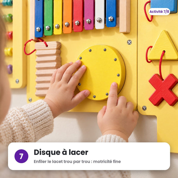 Disque à lacer