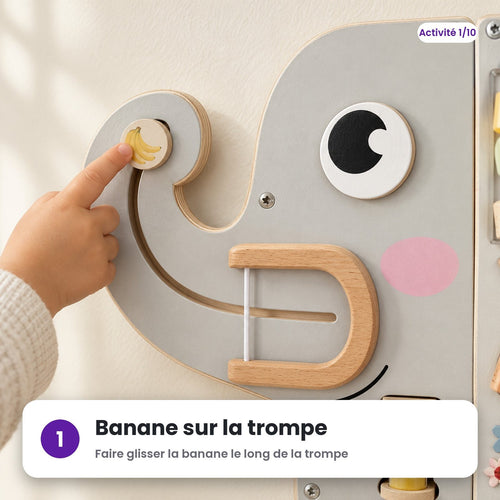 Banane sur la trompe