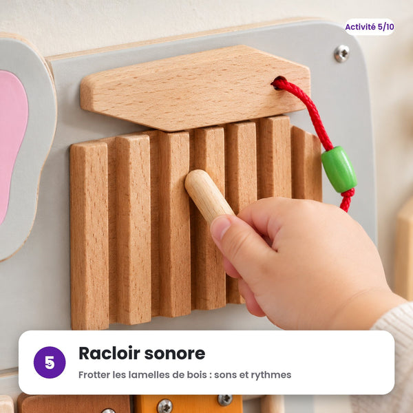 Racloir sonore