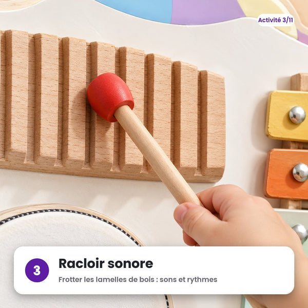 Racloir sonore