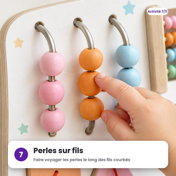 Perles sur fils