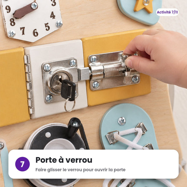 Porte à verrou