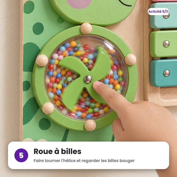 Roue à billes