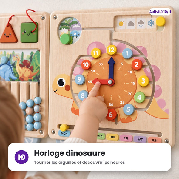 Horloge dinosaure