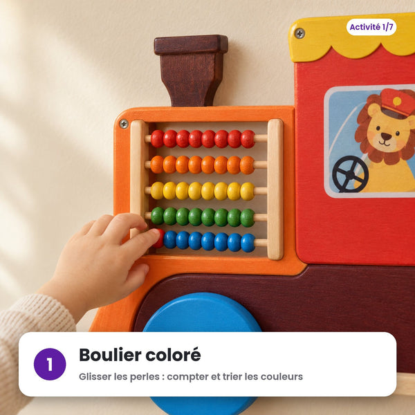 Boulier coloré