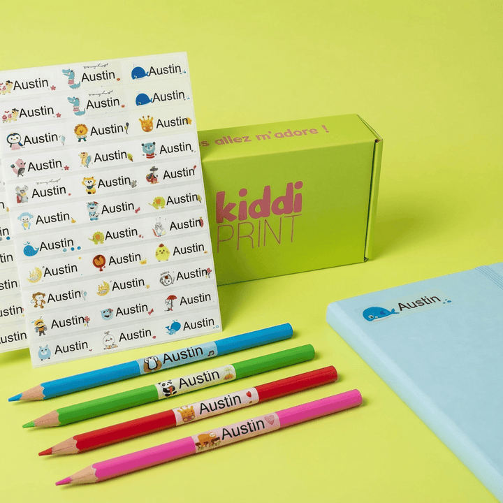 kiddiprint.com étiquette autocollante Étiquettes Autocollantes Personnalisées