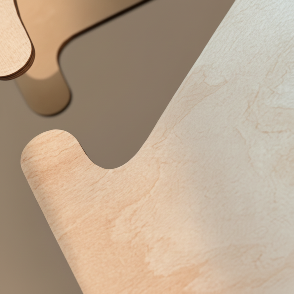 kiddiprint.com Veilleuse KiddiLight™ - Veilleuse LED Personnalisée en Bois - Lettre Alphabet avec Prénom Gravé