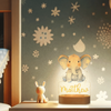 kiddiprint.com KiddiLight™ - Veilleuse LED Personnalisée Motif Éléphant pour Enfants