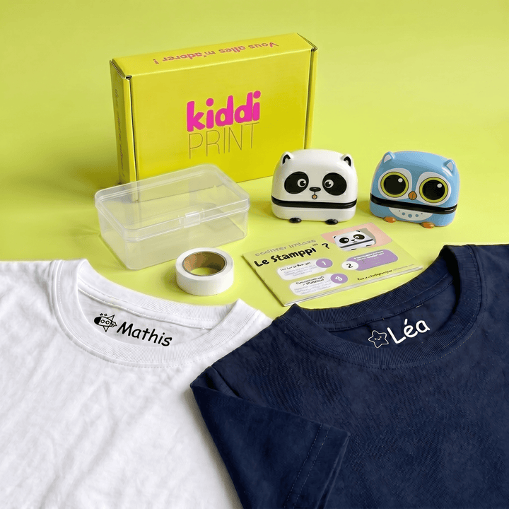 kiddiprint.com Tampon Stamppi™- Tampon Vêtement Personnalisé Animal Mignon