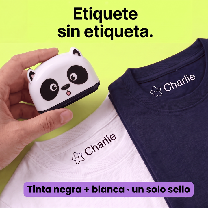 kiddiprint.com Tampon Stamppi™- Tampon Vêtement Personnalisé Animal Mignon