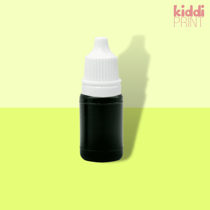kiddiprint.com 0 Encre Noir 15ml  pour Stamppi™ Tampon Encreur