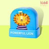 kiddiprint.com 0 Lion Bleu Stamppi™ - Cartoon Animal Tampon Personnalisé